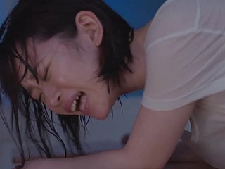 หัวนมขนาดเล็กในเอเชียเสื้อยืดเปียก Yura คาโน - สื่อลามกโฮมเมดญี่ปุ่น Cumshot