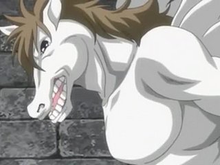 Zavallı Anime Babe canavar tarafından paketlendi