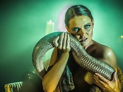 Minimal Chloe Lee with Snake