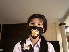 Thai Schüler auf Facebook leben