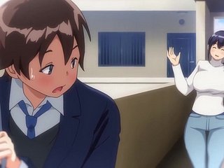 Hentai MILF seduced a teen bloke plus got a creampie stranger his flannel