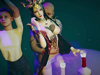3Dアニメーション - 美の女神 #45